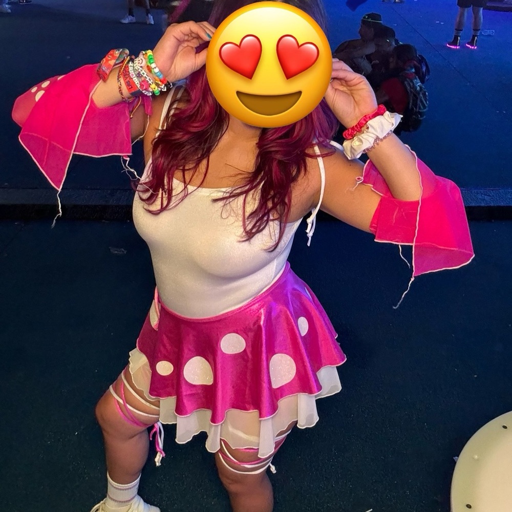 Jade mickey mouse or pink festival outfit